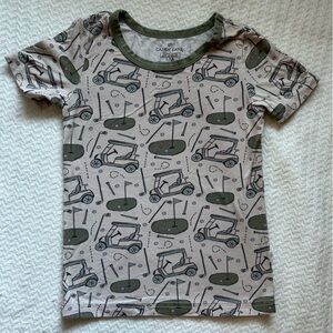 Caden Lane 4T Golf Short Sleeve Pajama Set